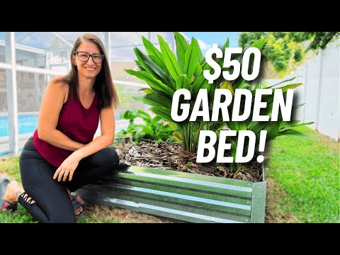 Видео: Как я построил грядку менее чем за 50 долларов (которая до сих пор выглядит новой!)