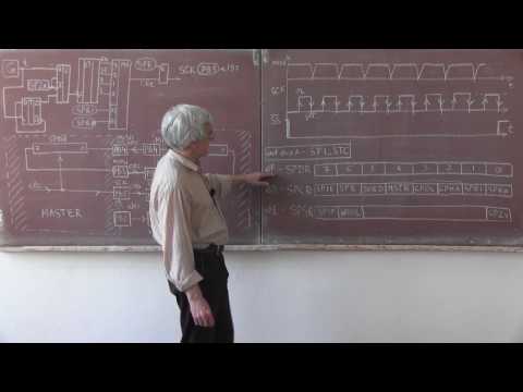Видео: лекция 349 Atmega8 интерфейс SPI
