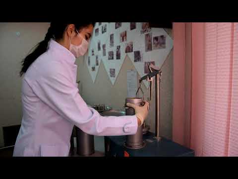 Видео: Сагандыкова Жанаргуль Бисимбаевна. КПВК Определение влажности зерна основным стандартным способом.