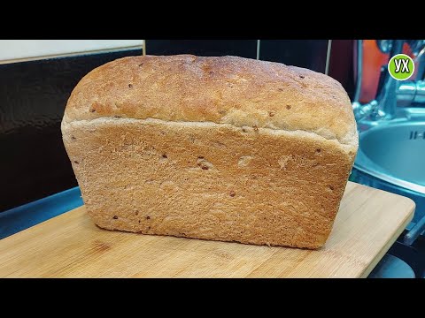 Видео: Домашний хлеб без хлебопечки. Добавьте этот ингредиент и ваш хлеб на долго останется мягким.