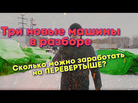 Видео: Что поступило в разбор и сколько мы на этом заработаем! Mercedes S500, Daewoo Nexia  и что-то еще)