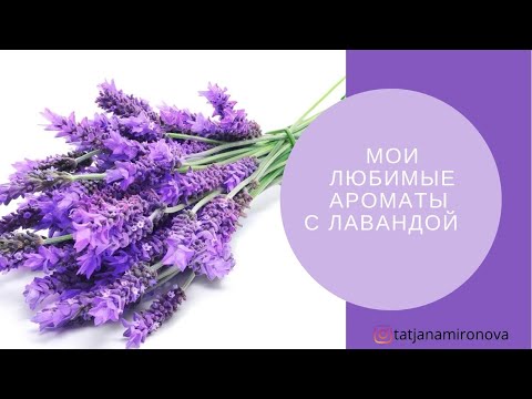 Видео: Мои любимые ароматы с лавандой.