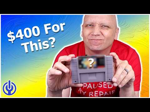 Видео: Эта игра для SNES будет стоить около 400 долларов, ЕСЛИ я смогу ее починить!