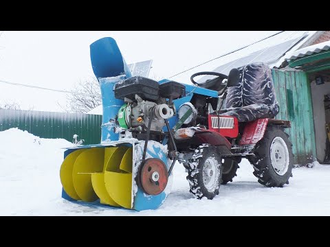 Видео: Оце чудо техніка. Сніг кидає до сусіда .