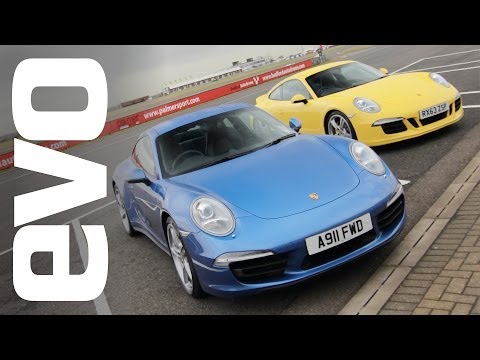 Видео: Porsche 911 Carrera 4S против Carrera 2S | эво ТРЕК БИТВЫ