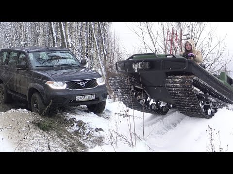Видео: Новый УАЗ или Болотоход Тингер? Сравнение на бездорожье. Для  охоты и рыбалки. Оффроад 2017.