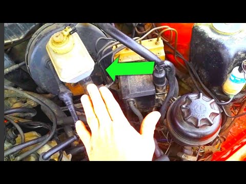 Видео: Начала залипать педаль тормоза.В чем причина? Нужно ли менять главный тормозной цилиндр.Опель Вектра