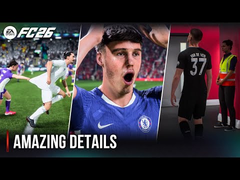 Видео: EA Sports FC 26 | Потрясающие детали