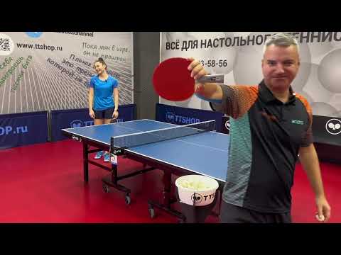 Видео: Тренировка. Настольный теннис. Задания на передвижения ног..