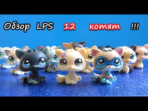 Видео: LPS  котята / Обзор 12 ЛПС котят / lps котята💜