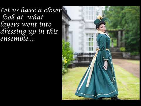Видео: Наряжаемся в прогулочный костюм 1898 года