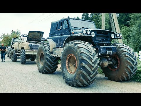 Видео: УАЗ ПСИХАНУЛ! Заруба ЕРМАК против JEEP Wrangler GLADIATOR , LEXUS и DODGE RAM на бездорожье