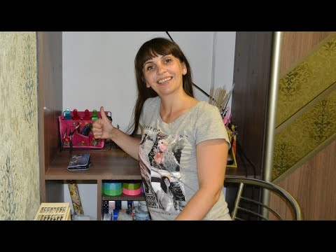 Видео: ROOM TOUR/Мое рабочее место/Рай для рукодельниц/Материалы/Kanzashi/Hand Made