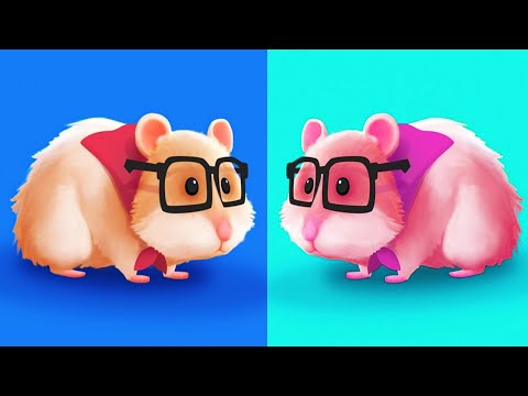 Видео: Hamster Maze - Спасите маленького хомячка! - Обзор & прохождение игры для iOS и Android 🖖