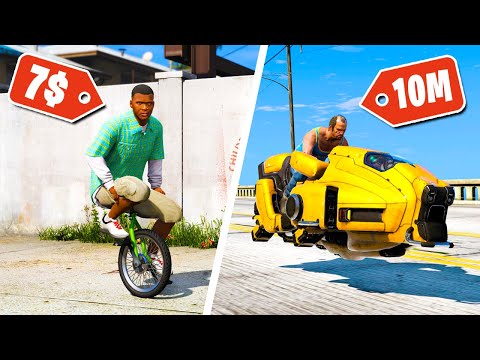 Видео: БАЙК ЗА 7$ или БАЙК ЗА 10 МИЛЛИОНОВ? - GTA 5 СРАВНЕНИЕ ДЕШЁВОЕ и ДОРОГОЕ (МОДЫ ГТА 5)