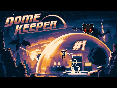 Видео: ПЕРВЫЙ ЗАБЕГ В ОФИГЕЗНОМ РОГАЛИКЕ DOME KEEPER!