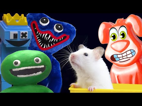 Видео: Монстры преследуют маленького хомячка. Сможет ли желейный Стасик спасти своего друга?