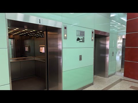 Видео: Эксклюзив в 4К! Скоростные Лифты KONE M-series 1995-2002 годов выпуска.
