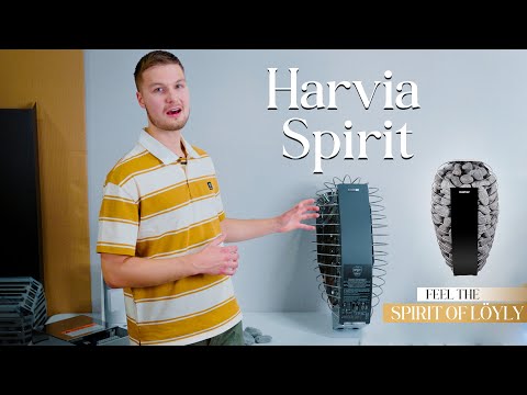 Видео: Новейший вариант настенной печи для сауны...Harvia Spirit