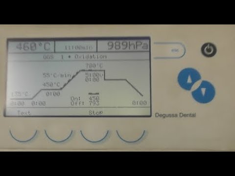 Видео: Ремонт печи для запекания зубной керамики