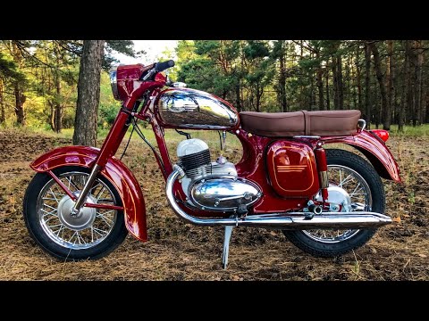 Видео: САМАЯ КРАСИВАЯ ЯВА-350 JAWA-350 typ 354/06 РЕСТАВРАЦИЯ