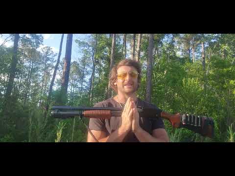 Видео: Защитная установка дробовика. Упражнения по защите с Winchester 1300.