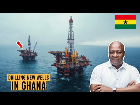 Видео: Президент Джон Махама представляет новые проекты бурения нефтяных скважин