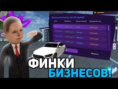 Видео: ФИНКИ ВСЕХ БИЗНЕСОВ НА МАТРЕШКА РП! (crmp mobile)