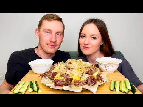 Видео: МУКБАНГ БЕШБАРМАК MUKBANG BESHBARMAK ответы на вопросы