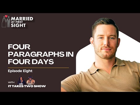 Видео: Четыре абзаца за четыре дня | Женаты с первого взгляда, сезон 19, серия 8 | РЕЦЕНЗИЯ | #mafs #mar...