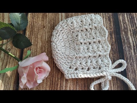 Видео: ЧЕПЧИК крючком 0-6 месяцев / CROCHET CAP 0-6 months