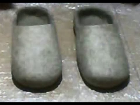 Видео: Галина Аникина. Мастер-класс по валянию тапочек. Часть 8, заключительная. Валяние тапочек.