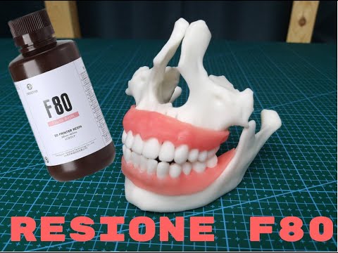 Видео: Resione F80 обзор на фотополимерную смолу.