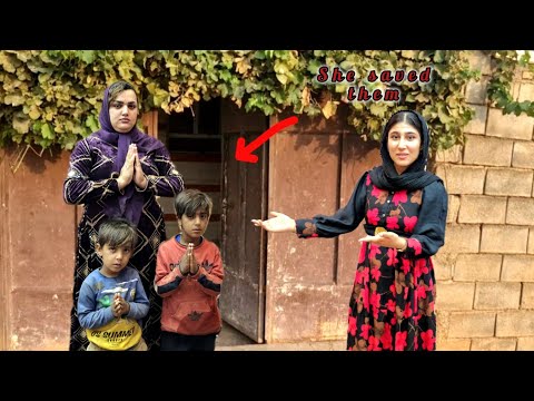 Видео: «Храбрая девочка спасает бездомную мать и детей»