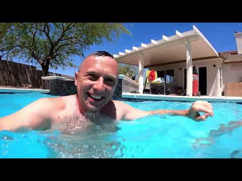 Видео: Las Vegas. Бассейн готов. Переехали в новый дом.