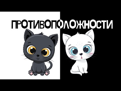 Видео: ПРОТИВОПОЛОЖНОСТИ (АНТОНИМЫ)