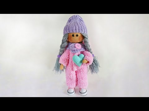 Видео: Интерьерная кукла крючком. Каркасная кукла. Часть1/3 (ручки, ножки). Кукла Лина