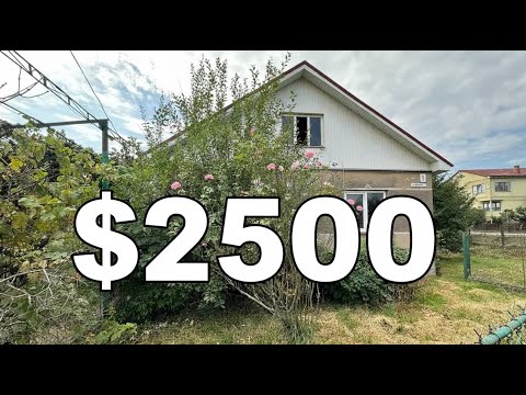 Видео: Дім біля міста. ЦІНА $2500 є газ, вода, електрика