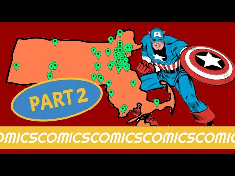 Видео: КАЖДЫЙ МАГАЗИН КОМИКСОВ В МАССАЧУСЕТСЕ (часть 2)