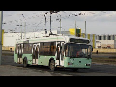 Видео: ИНФОРМАТОР троллейбусного маршрута №15 г. Минска (Данченко + Крапиневич)