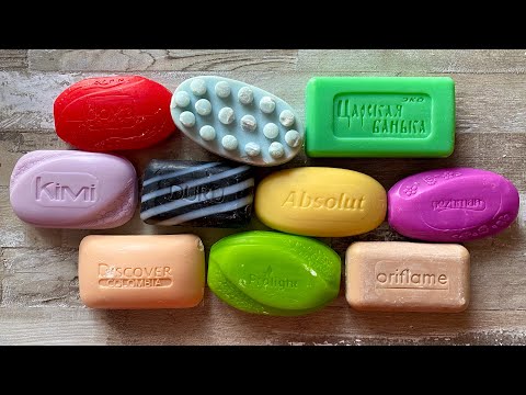 Видео: ASMR Soap cutting | Soap Carving|Резка мыла  | ASMR