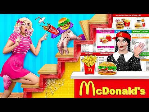 Видео: Уэнсдей Аддамс Открыла МакДональдс у Себя Дома от Multi DO Challenge