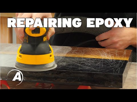 Видео: Как отремонтировать изделие из эпоксидной смолы | Alumilite