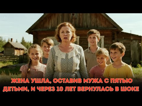 Видео: Его жена ушла, оставив его с 5 детьми   10 лет спустя она вернулась и ОШЕЛОМЛЕНА тем, что он сд