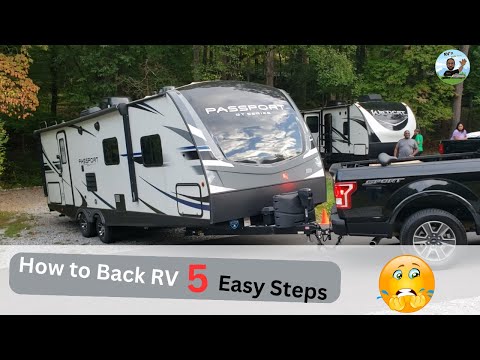 Видео: Как загнать прицеп-автодом в кемпинг за 5 простых шагов!