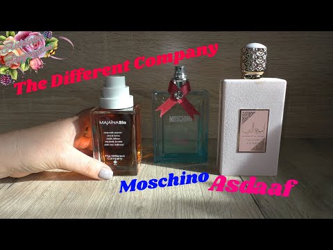 Видео: Жизнерадостные ароматы🤗Asdaaf 🌹Moschino🍋🍊The Different Company 🌰
