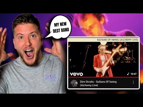Видео: Гитарист отреагировал на песню Sultans Of Swing группы Dire Straits