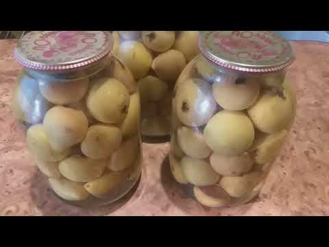 Видео: ГРУШИ на зиму БЛАНШИРОВАННЫЕ, целые БЕЗ стерилизации.