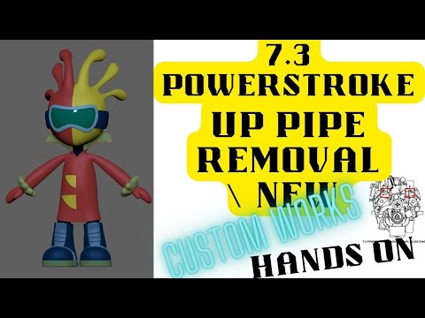 Видео: 7.3 СНЯТИЕ/УСТАНОВКА ТРУБЫ POWERSTROKE UP 🛻🎥🟢🟡🔴🟢