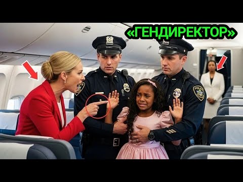 Видео: Белая пассажирка вызвала полицию на чернокожую девочку в бизнес классе реакция мамы-CEO взорвала сет